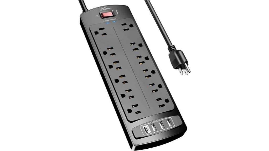 multiple outlets with usb