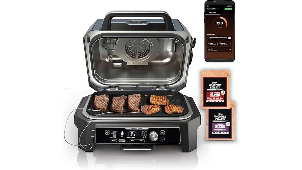 ninja woodfire grill smoker