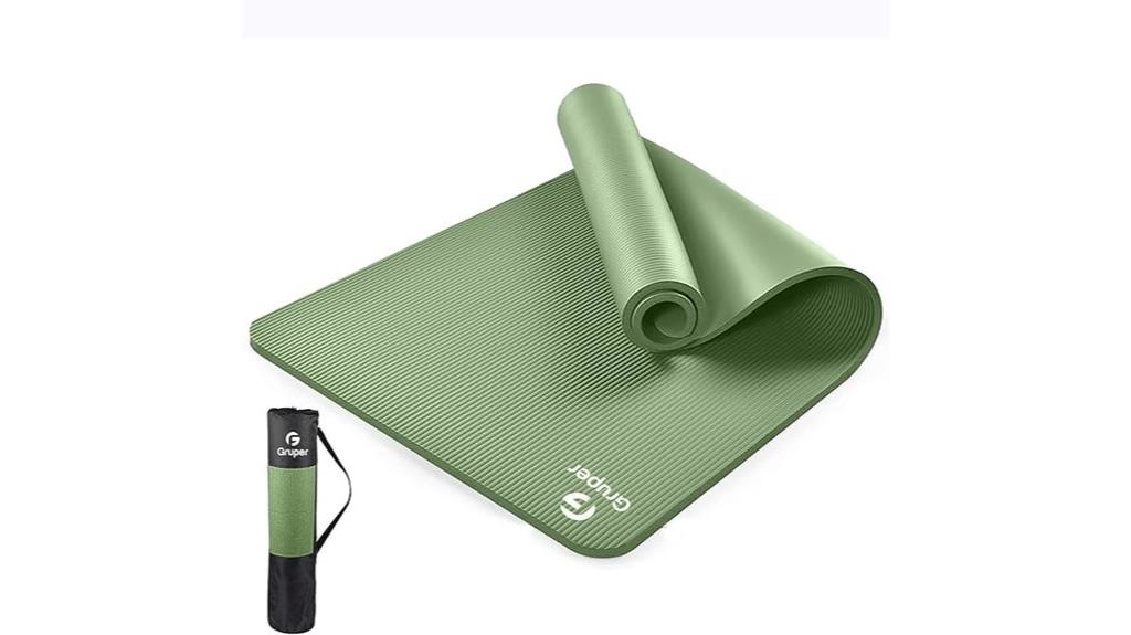 non slip thick exercise mat