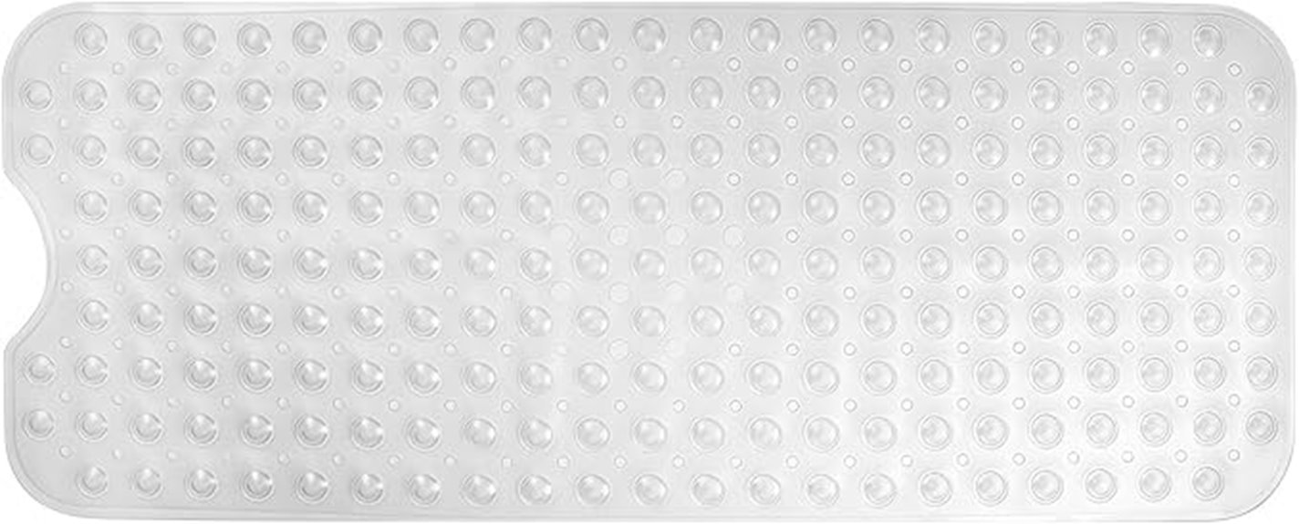 non slip washable bathroom mat