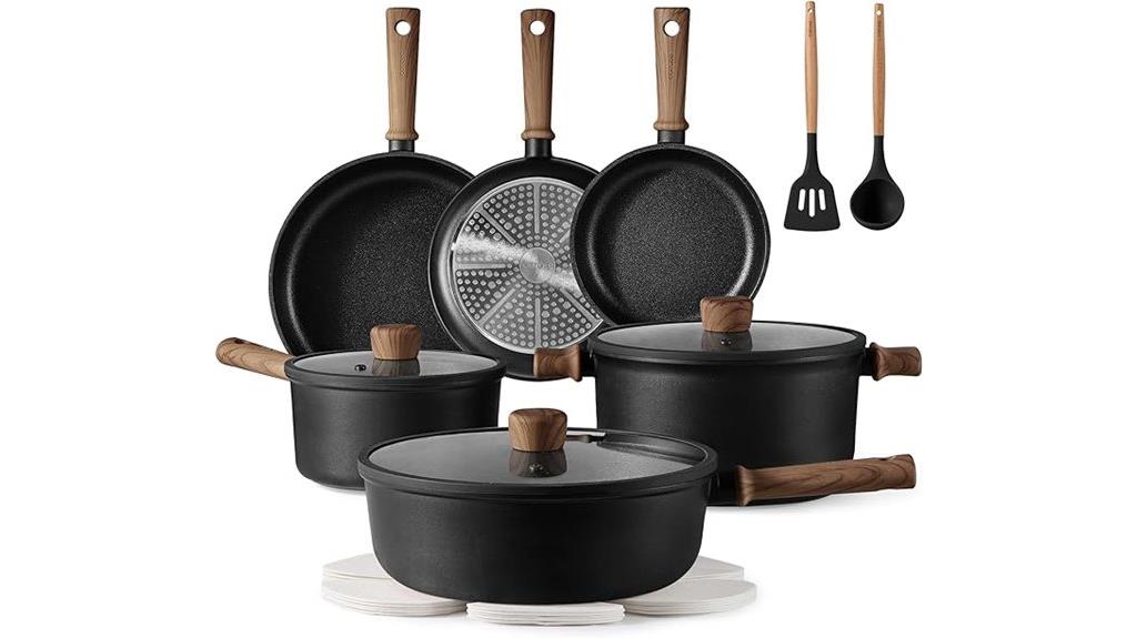 nonstick cooking set