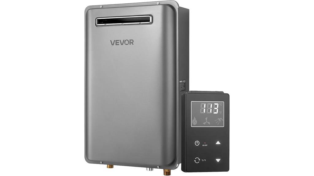 outdoor gas water heater