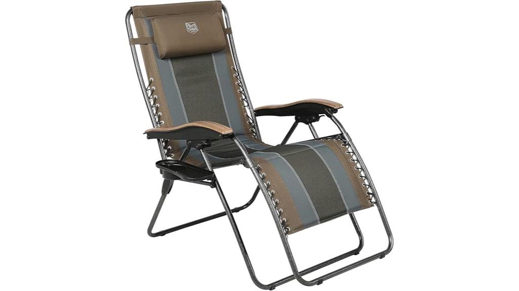 oversized zero gravity chair