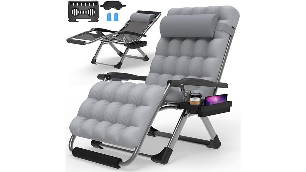 oversized zero gravity chair