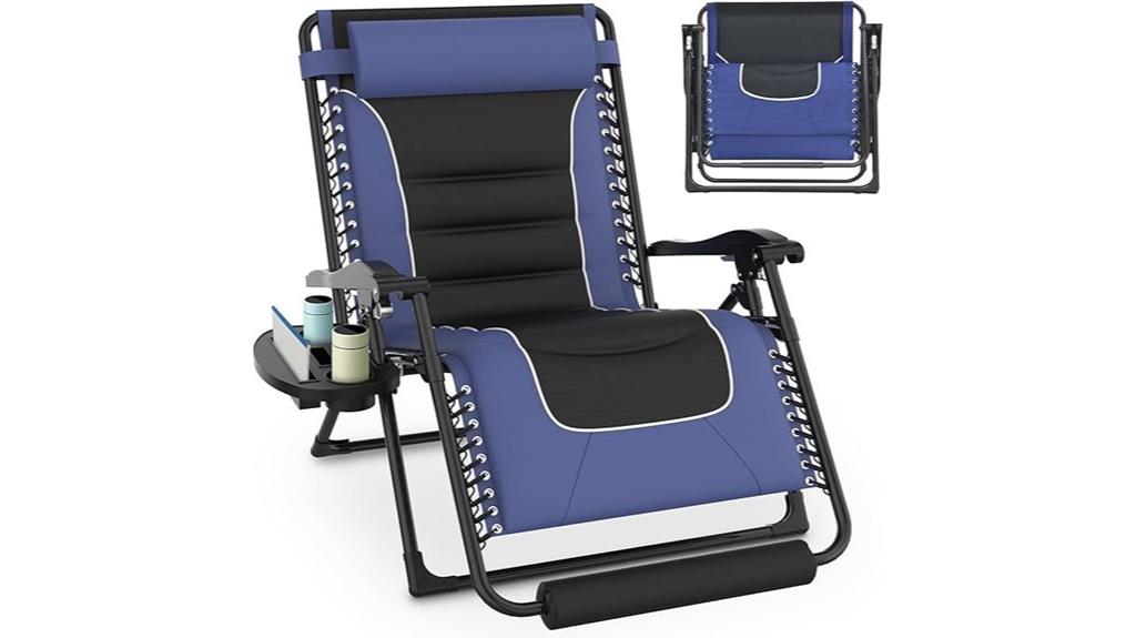 oversized zero gravity lounge