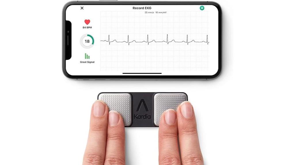 personal 1 lead ekg device