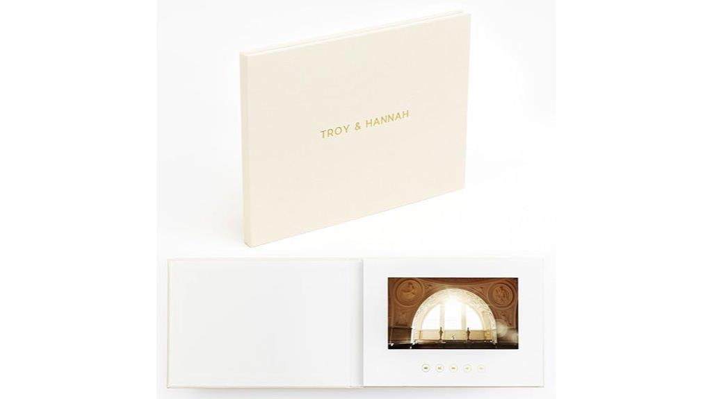 personalized video memory book