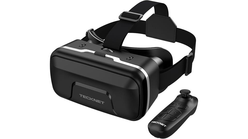 phone vr headset with controller