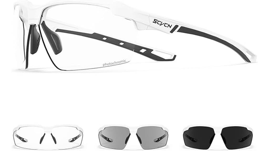 photochromic sports sunglasses