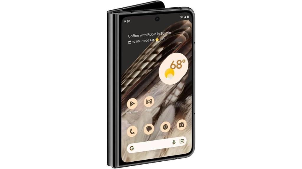 pixel fold 5g camera