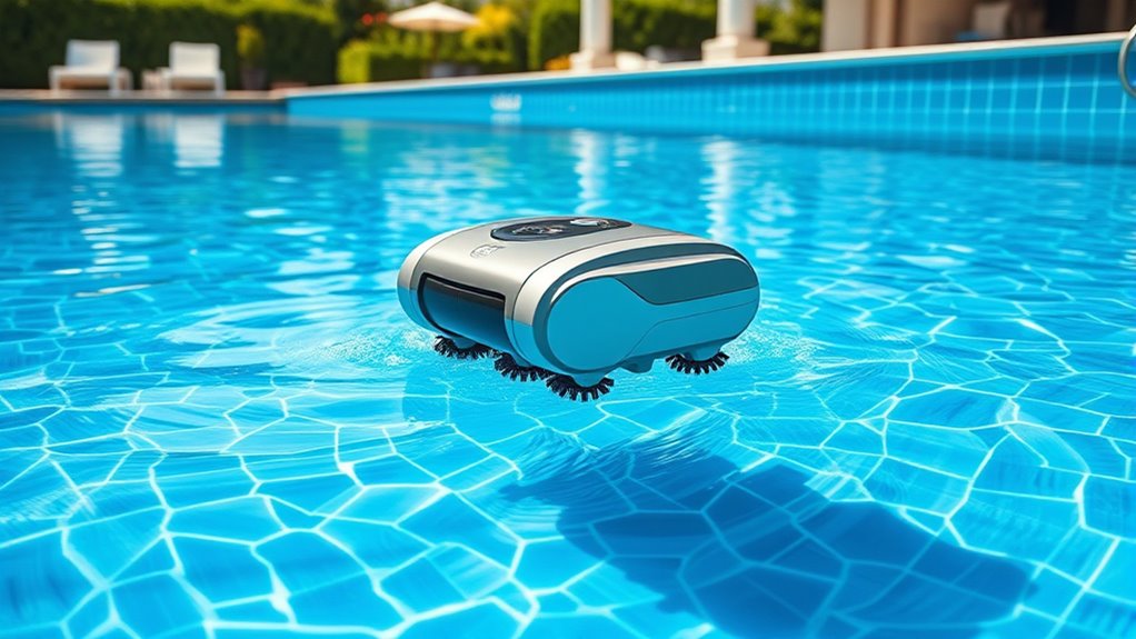 pool size cleaning modes