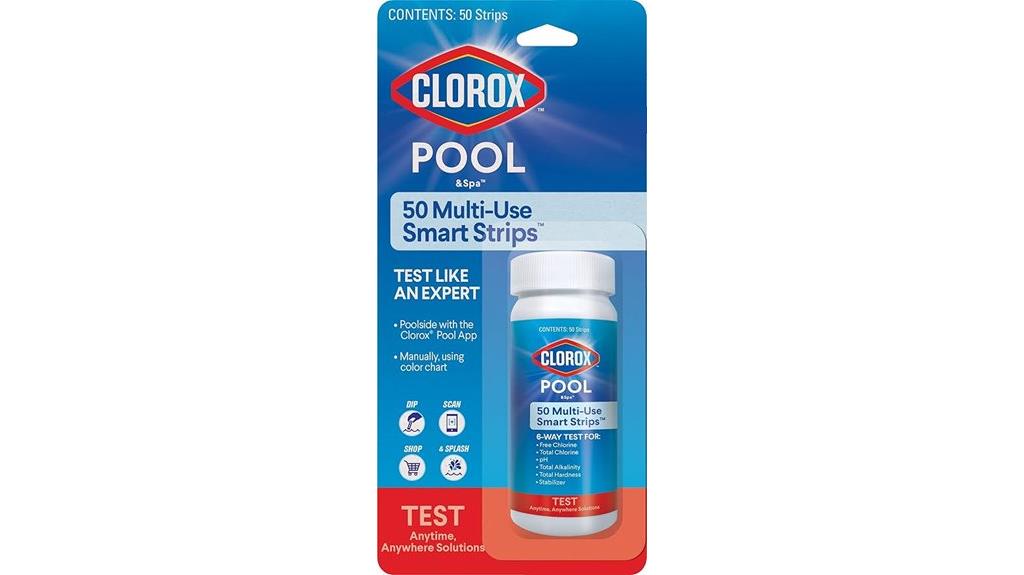 pool testing strips pack