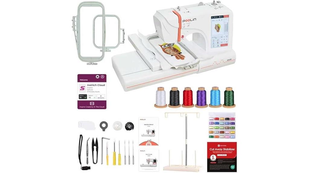 poolin eoc05 embroidery machine