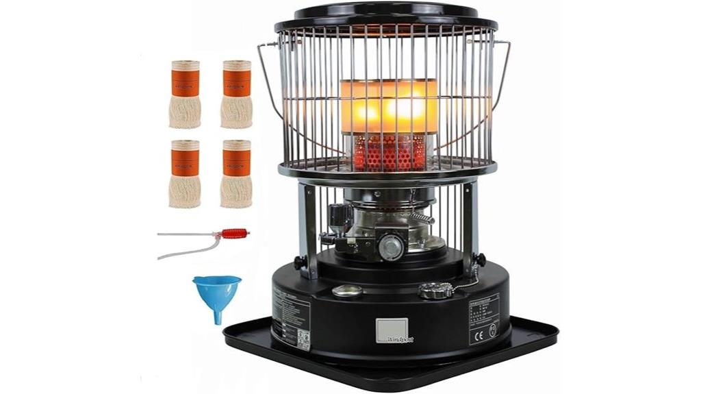 portable 11 000 btu kerosene heater