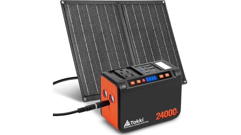 portable 120w solar generator