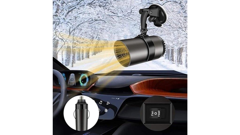 portable 12v car heater