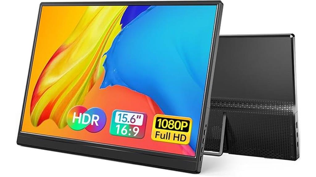 portable 15 6 inch hdmi monitor