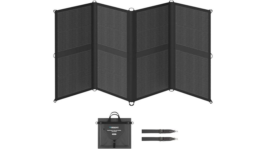 portable 200w solar blanket