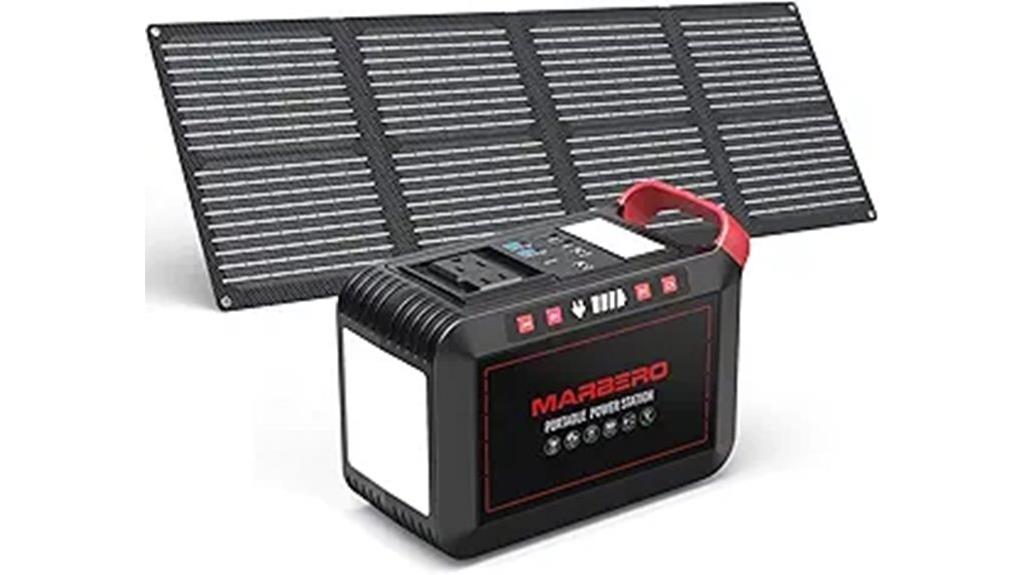portable 237wh solar power