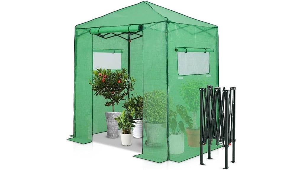 portable 6x4 ft greenhouse