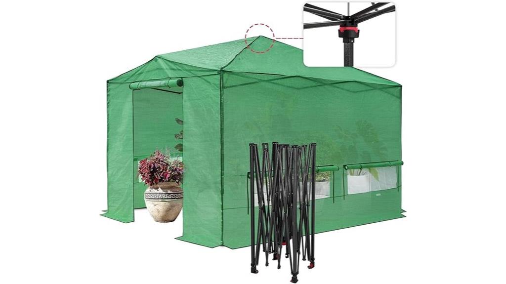 portable 6x8ft greenhouse