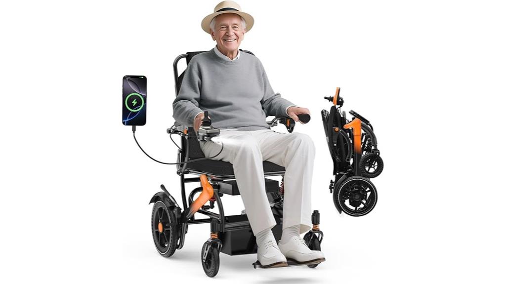 portable adult electric wheelchair