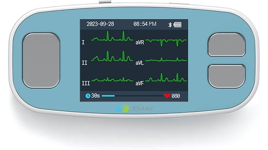 portable ecg monitoring device