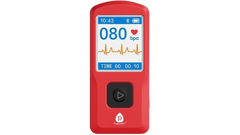 portable ecg wellness device