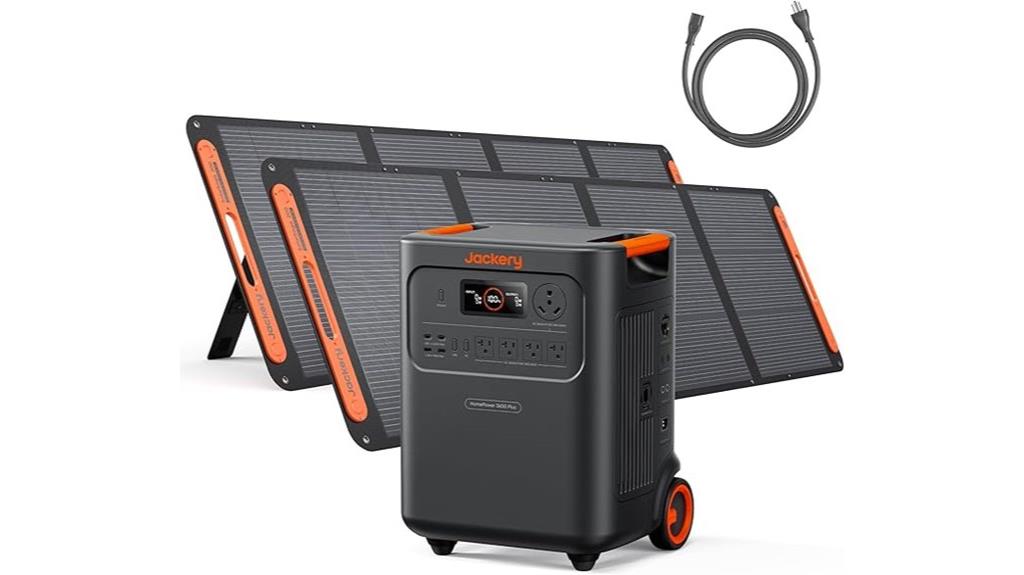 portable high capacity power station
