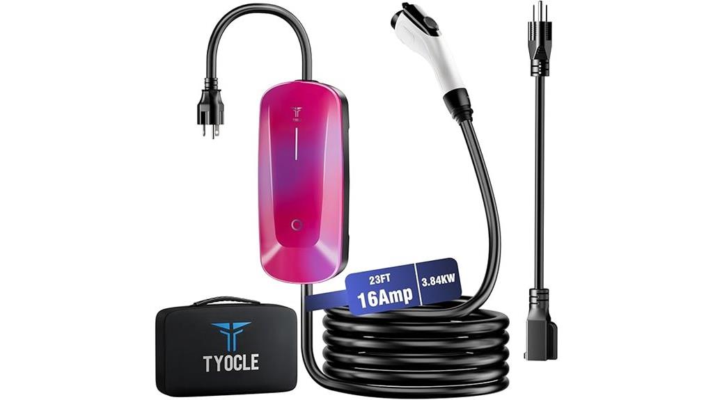 portable level 1 2 ev charger