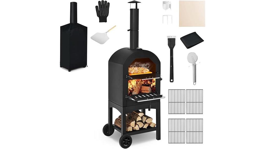 portable outdoor pizza oven