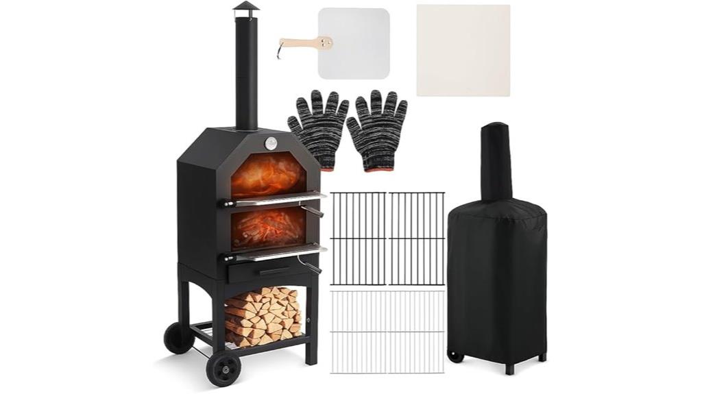 portable outdoor pizza oven