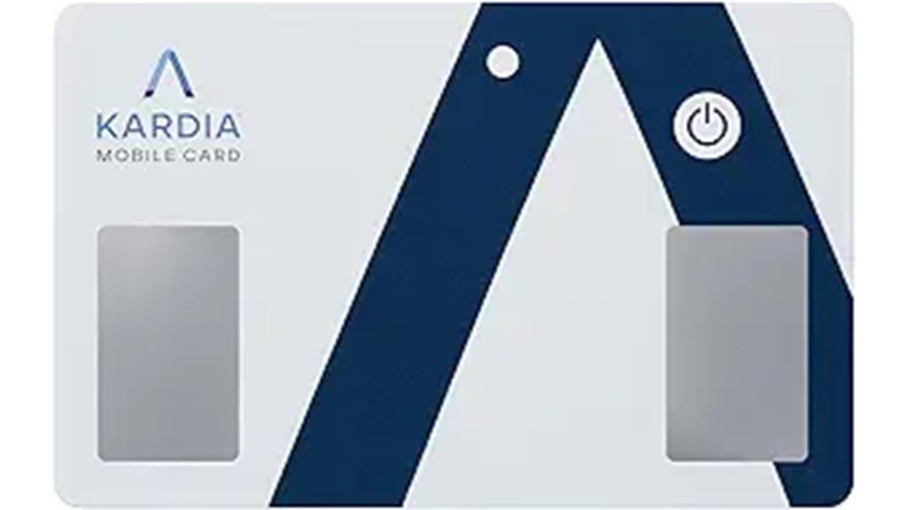 portable personal ekg device