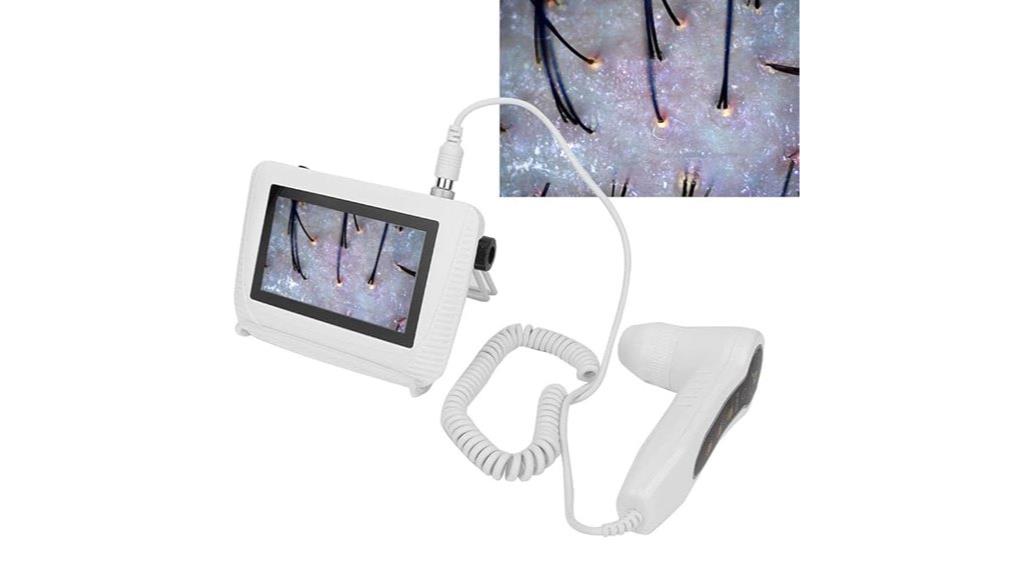portable skin hair analyzer