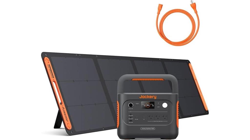 portable solar power station