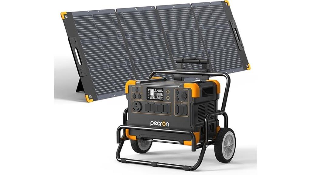 portable solar power station