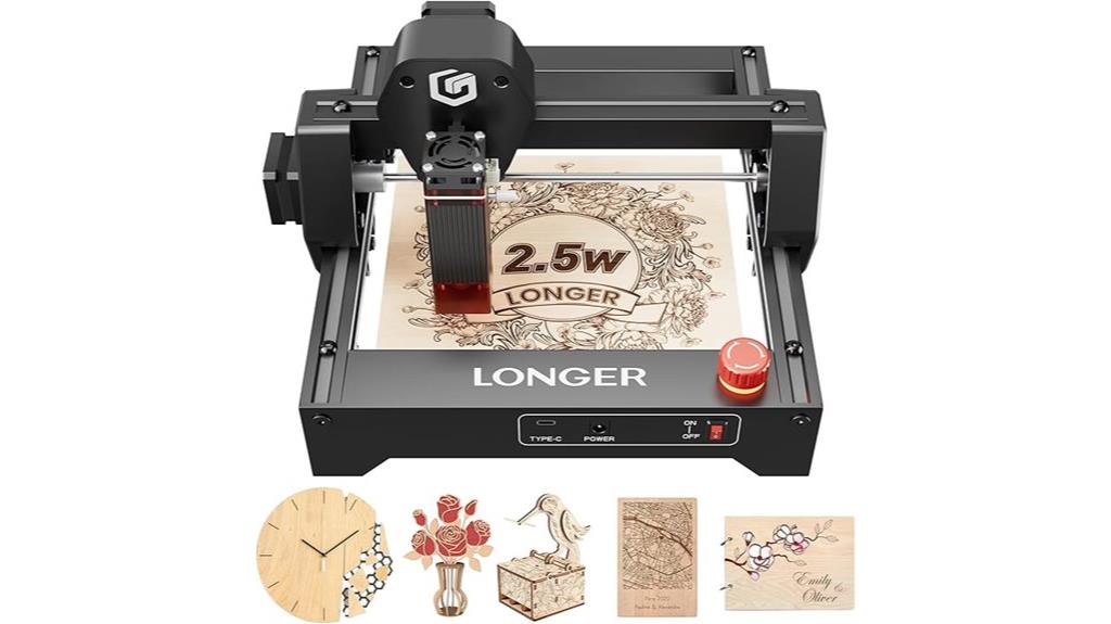 powerful 2500mw laser engraver