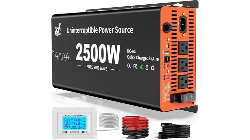 powerful sump pump backup