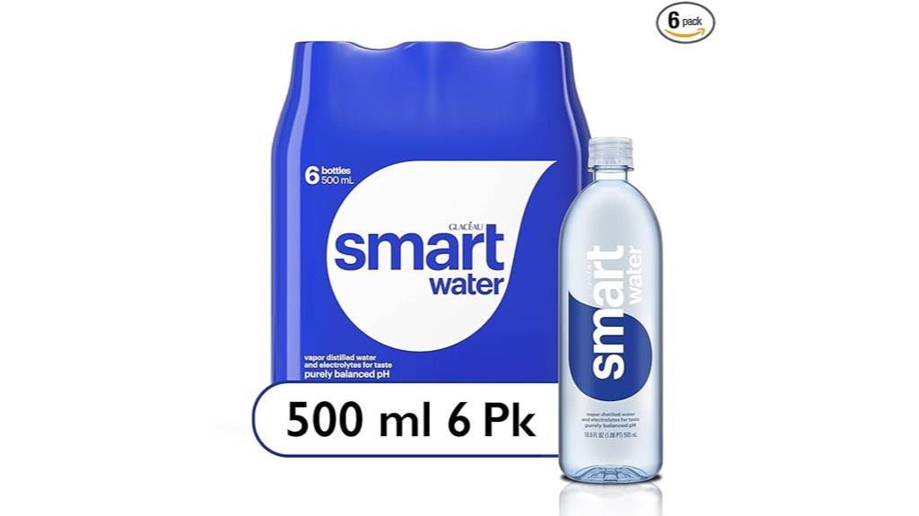 premium distilled water 6 pack