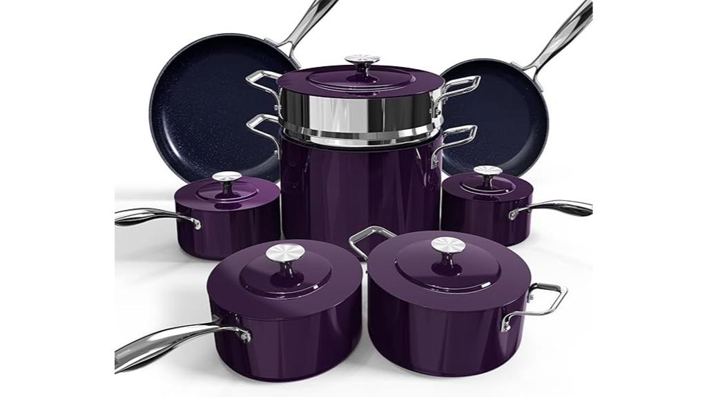 premium forged cookware set