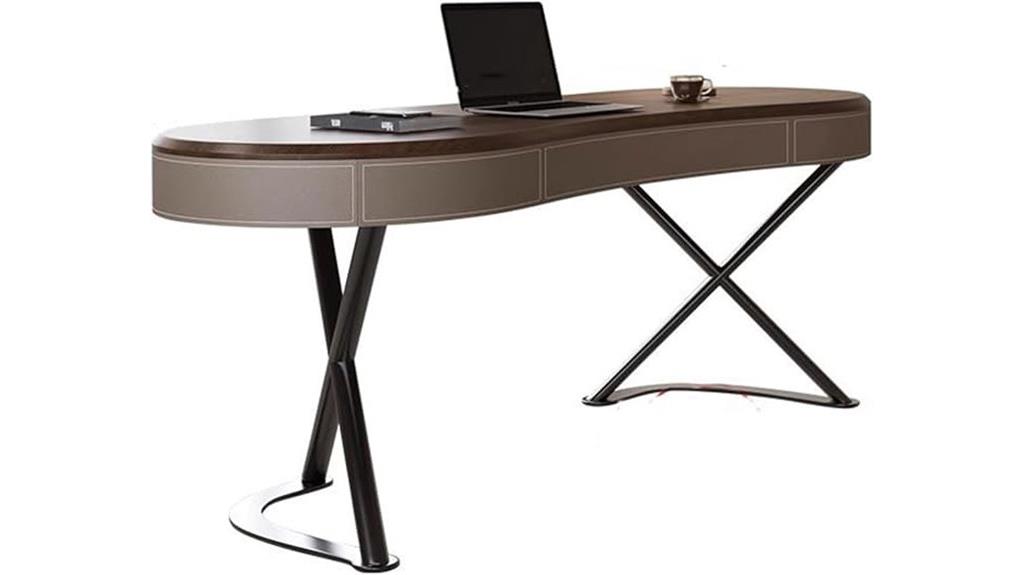 premium solid wood desk