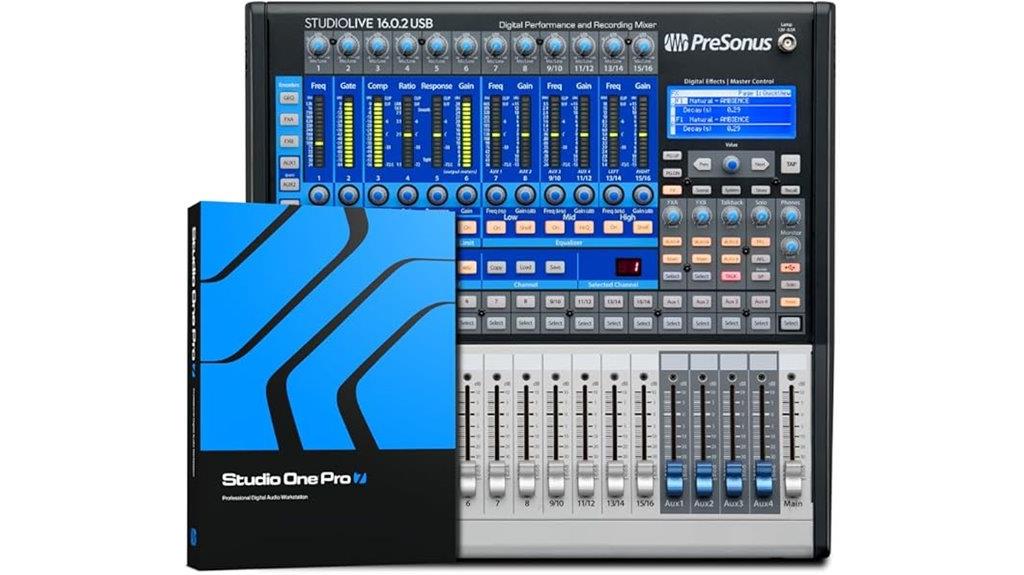 presonus 16 channel digital mixer