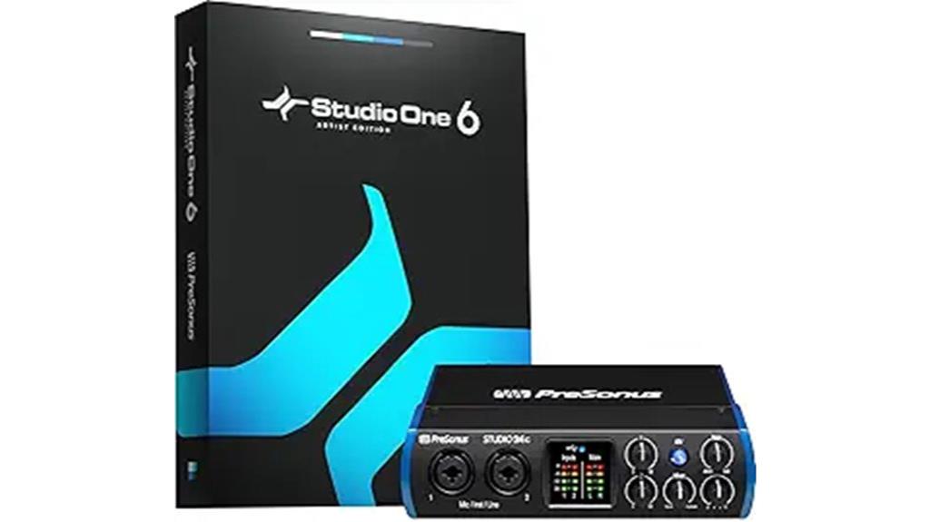 presonus studio 24c interface