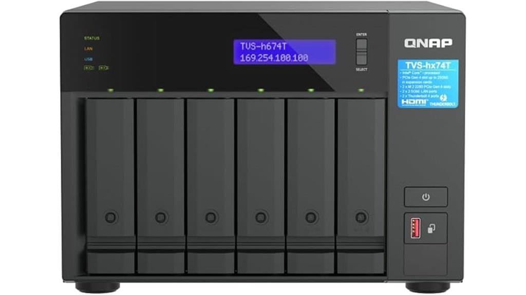 qnap 6 bay desktop nas