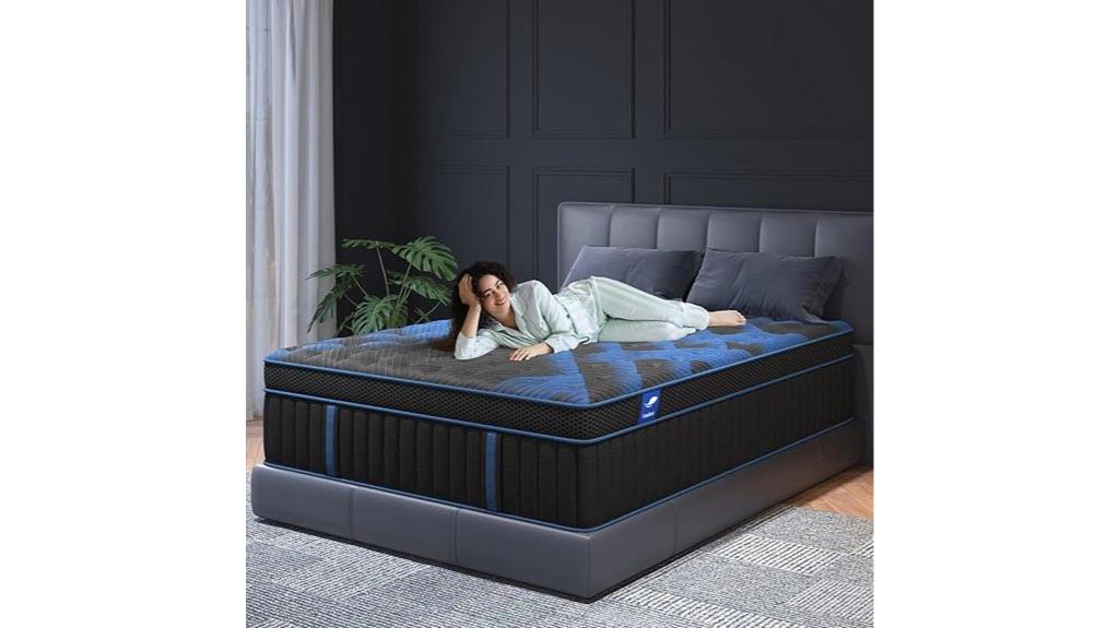 queen hybrid mattress comfort