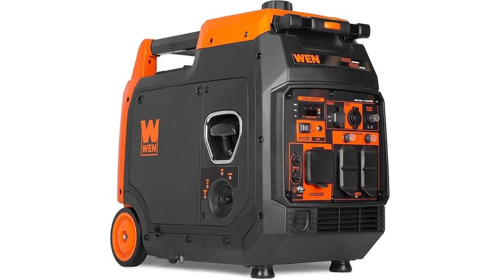 quiet 4800 watt portable generator
