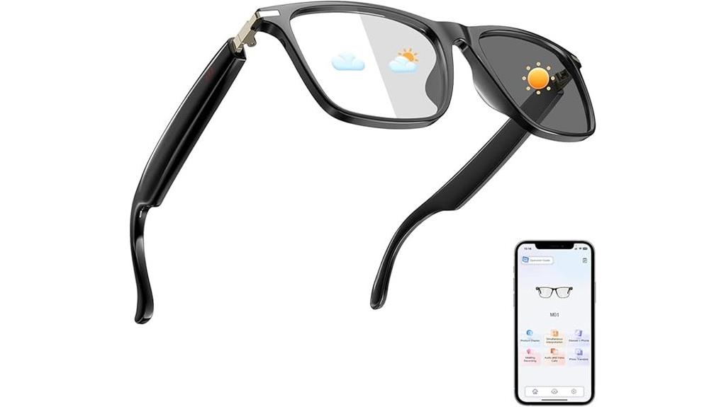 real time language translation glasses