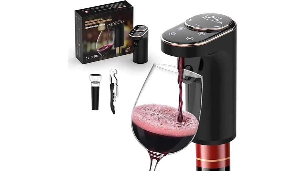 rechargeable electric wine dispenser