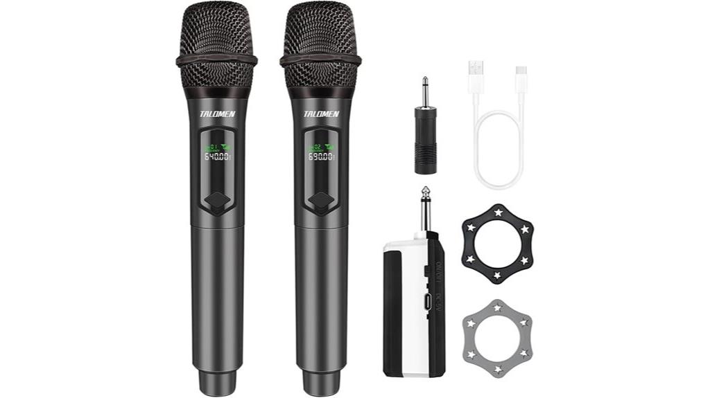 rechargeable wireless microphone system