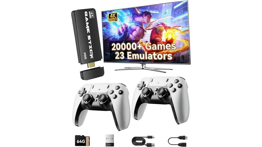 retro 2025 console with 4k